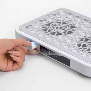 2025 nuevo colector de polvo de uñas para <span class=keywords><strong>manicura</strong></span> y salón de uñas aspiradora silenciosa de doble puerto - Product Image 1