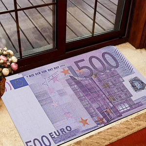 พรมเช็ดเท้าทันสมัย ทนทานต่อการกัดกร่อน กันลื่น ผลิตจาก PVC บาง ผลิตด้วยเครื่องจักร รูปทรงสี่เหลี่ยมผืนผ้า สำหรับใช้ในบ้าน ลายสัตว์ ซักเครื่องได้ - Product Image 3