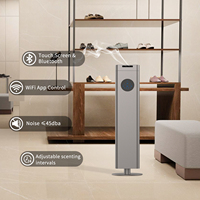 Diffuseur d'arômes électrique industriel de luxe sur pied avec contrôle WiFi par application, grande capacité 1500 ml, pour hôtels