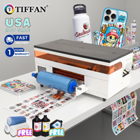 Printer UV DTF A3 Upgrade 2026 dengan Laminator Terintegrasi, Pengeringan Cepat untuk Kustomisasi Label Kristal & Casing Ponsel