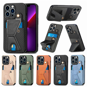 Étuis de téléphone magnétiques antichoc en PU pour <span class=keywords><strong>iPhone</strong></span> 15 <span class=keywords><strong>Pro</strong></span> <span class=keywords><strong>Max</strong></span> 16 <span class=keywords><strong>14</strong></span> Plus 13 16e 17 Air 11 XR XS <span class=keywords><strong>Max</strong></span> 8 avec fente multi-angles pour cartes et porte-cartes - Product Image 1