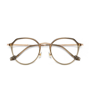 Montures de lunettes anti-lumière bleue en forme de cœur pour femmes Qianai, monture complète, verres en acétate Q5 8950, origine Taizhou - Product Image 2