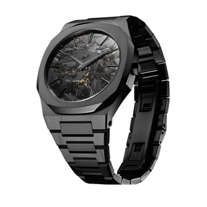 Montre-bracelet de luxe étanche pour hommes, en acier inoxydable 316L, 40mm, motif <span class=keywords><strong>volcan</strong></span> noir, Quartz Miyota, Ultra-mince, 20mm, nouveau - Product Image 2