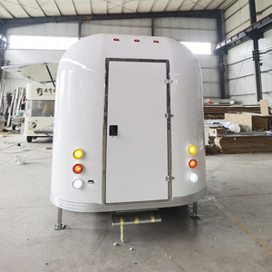 12ft 350cm dòng không khí di động thực phẩm Trailer xe tải di động kem bán hàng tự động tùy chỉnh Hot Dog thực phẩm giỏ hàng để bán Châu Âu - Product Image 5