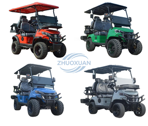 Carrito de golf eléctrico de carga pesada y bajo ruido, vehículo para jardín y villa de conducción suave - Product Image 5