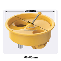 Balle surprise en capsule de 60mm~120mm, balle de ping-pong élastique, seau rond en plastique, cadeau œuf pour enfant, pour distributeur automatique