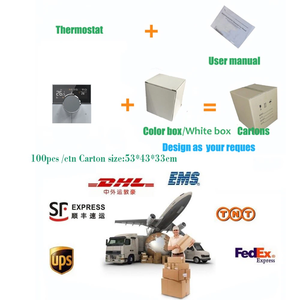 HY12 투야 스마트 16A 전기 바닥 난방 온도 조절기 외부 센서 포함 - Product Image 5