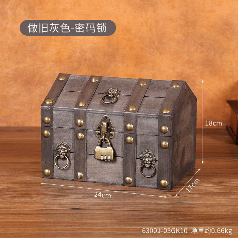 6300J-03GK10 - Distressed Gray - Combination Lock