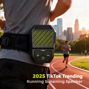 2025 nuevo IPX6 resistente al agua para altavoz portátil inalámbrico HD música y altavoz de llamada para deportes al aire libre Material plástico - Product Image 5