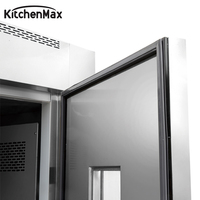 Congélateur, refroidisseur et armoire de fermentation multifonctionnels à double porte 128 plateaux de KitchenMax avec contrôle par ordinateur