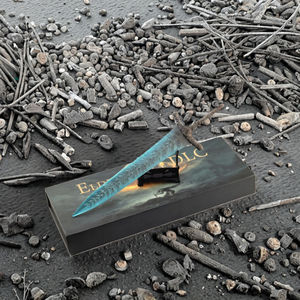 Popolare Spada Giocattolo in Lega Metallica da 30 cm di Dark Moon Greatsword del Gioco <span class=keywords><strong>Elden</strong></span> Ring, Portachiavi Xinrui per Collezione e Cosplay - Product Image 3