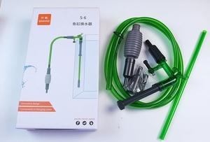 QANVEE水槽サイフォン式水換え器 - C-300/600 E-3/6 S-3/6 150-180CMホース 10-75ガロン 簡単操作 - Product Image 6
