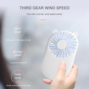 Kipas Pendingin <span class=keywords><strong>3</strong></span> Kecepatan Pabrikan Kipas Usb Mini Portabel Isi Ulang - Product Image 6