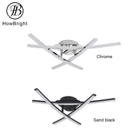 Nouvelle Arrivée 18W Moderne Minimaliste LED Plafonnier Dimmable Lustre pour Chambre Salle À Manger Creative Intérieur Salon AC