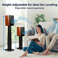 Support de haut-parleur motorisé électrique avec plaque de base sur mesure, capacité de charge lourde, réglage automatique de la hauteur, support élévateur