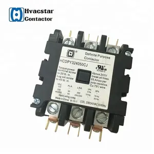 CUL Listed 24V air magnetic electrical contactor for air contactor air conditioner magnetic contactor price