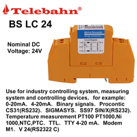Protecteur de surtension 24V DC SPD, dispositifs de protection contre les surtensions, protecteur de surtension SPD pour système de mesure et de contrôle