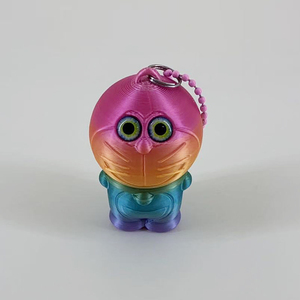 Personnalisable 3D Imprimé PLA Animal Bouton Porte-clés Fun Sac À Dos Pendentif pour Les Fans D'anime Conception Colorée Basé Sur L'<span class=keywords><strong>image</strong></span> - Product Image 3