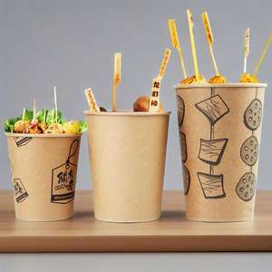 Venta Directa de Fábrica: Cubos de Papel Personalizados para Palomitas, Patas y Alas de Pollo, Papas Fritas, Cubos Familiares para Comida, Cubos para Pollo Frito - Product Image 2