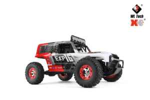 HOSHI WLtoys 124006 Voiture RC tout-terrain 4x4 à l'échelle 1:12, télécommande 2.4G, portée 100m, jouet électrique d'escalade tout-terrain avec chargeur - Product Image 4