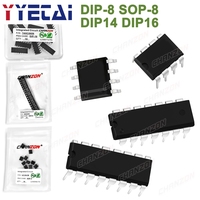 10 PCS Viper22 NE5532 LM358 74HC595 CD4017 CD4011 TL072 TL074 TL494 LM386 NE555 Circuito Integrado IC Chip Controlador de Motor DIP