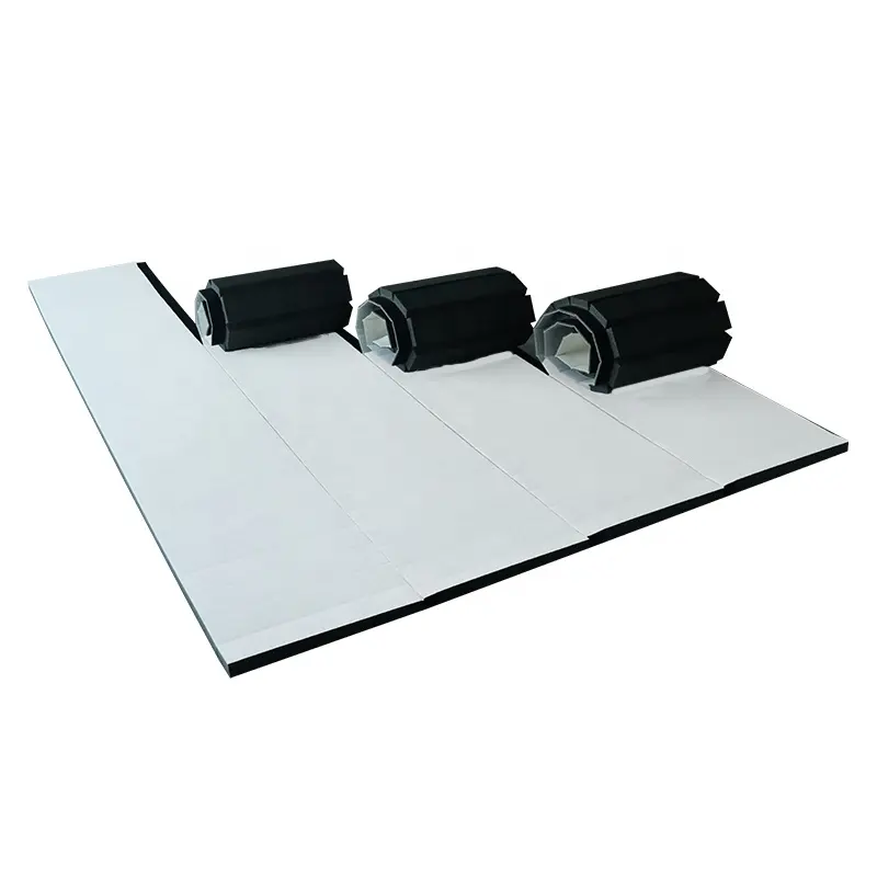 QT BJJ rouleau personnalisé Judo vinyle tapis pliable de lutte karaté Taekwondo Tatami Aikido tapis de sol XPE gymnastique tapis de pom-pom girl