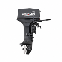 Motor Tempel Kapal YAMASUN 40HP 2 Tak Berkualitas Tinggi, Kontrol Tiller, Starter Elektrik, Dijual
