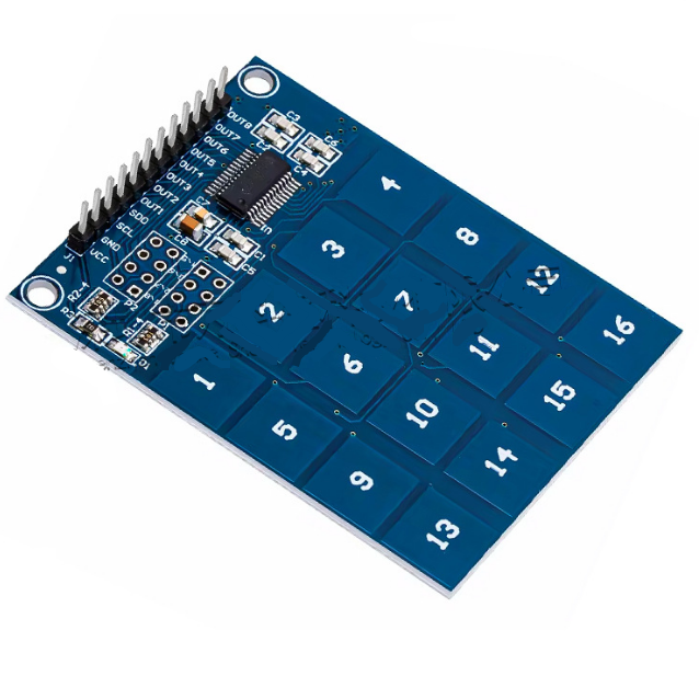 Factory Wholesale Price TTP229 16-Channels capacitive touch switch digital touch sensor module Capacitive touch switch Module