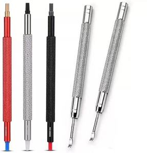 <span class=keywords><strong>Kit</strong></span> di Riparazione per Lancette e Cassa dell'Orologio, Set di 3 Attrezzi in Metallo per Orologiai, Strumenti Multifunzione per Rimozione e Pressatura Lancette - Product Image 2