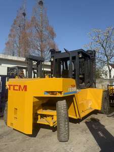 Chariot élévateur d'occasion Kalmar TCM pour manutention de conteneurs, diesel, 16 tonnes, 20 tonnes, 25 tonnes, chariot élévateur lourd pour port - Product Image 2