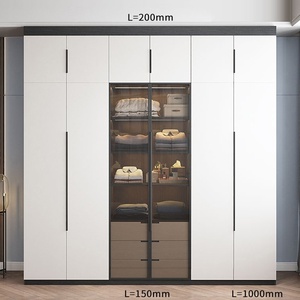 Poignée de tiroir de <span class=keywords><strong>cuisine</strong></span> personnalisée, poignée de <span class=keywords><strong>meuble</strong></span> incurvée dissimulée pour commodes de chambre et placards - Product Image 2