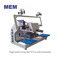 TQ-1515 MEM vente en gros 15X15 cm pneumatique double Station petite Machine à repasser vêtement transfert de chaleur presse Machine à sublimation