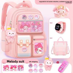 Mochila impermeable de doble hombro, diseño de dibujos animados de columna vertebral, gran capacidad para estudiantes de escuela primaria, graduados 1-6, nueva mochila escolar - Product Image 5