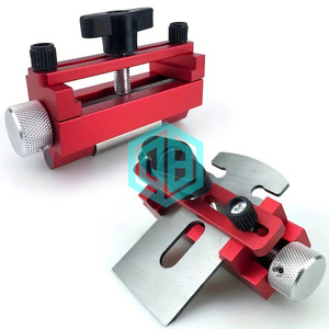 Affûteur manuel de couteaux, support de fixation, <span class=keywords><strong>guide</strong></span> d'angle réglable pour ciseaux à <span class=keywords><strong>bois</strong></span>, couteaux et rabots, outils d'affûtage - Product Image 2