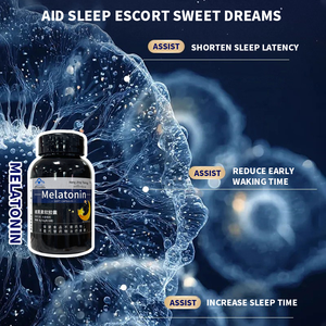 Bester Preis Softgel-Kapseln Melatonin Healthcare Supplement lindert Angst vor dem Schlaf und verbessert die Schlafs tabilität - Product Image 4