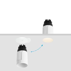 Trimless LED <b>Downlight</b> Recessed Mounted Module Design COB Spotlights 15°/24°/38° for Commercial and Residential Spaces - Product Image 2