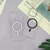 Funda de Teléfono Magnética Inalámbrica Antichoque Transparente de PC a Precio de Fábrica para 16 15 14 13 12 11 Pro Max