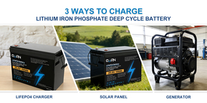 Batería Líquida LiFePO4 de 25.6V 100Ah 2560Wh 4000 Ciclos para Robots Aspiradores, Embarcaciones y Sistemas Solares - Product Image 4