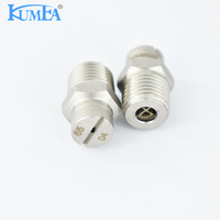 Buse de pulvérisation à jet plat en acier inoxydable KUMEA, buse à jet d'eau haute pression pour le nettoyage, le lavage et le traitement des surfaces