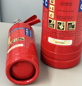 عرض المصنع: طفاية حريق ABC محمولة للسيارات، طفاية حريق بمسحوق جاف مع شهادة CE - Product Image 5