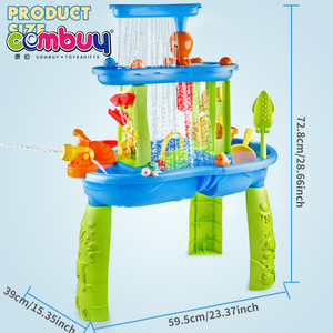 Bureau d'assemblage d'été en plein air jouets <span class=keywords><strong>table</strong></span> de jeu d'<span class=keywords><strong>eau</strong></span> de sable pour enfants - Product Image 6