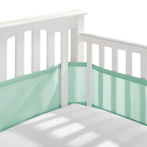 Bed Sheet Baby Bedding Set Bed <strong>Bumper</strong> Nordic Style Crib <strong>Bumper</strong> <strong>Cot</strong> <strong>Bumper</strong> <strong>Breathable</strong> 3D Mesh Liner - Product Image 2