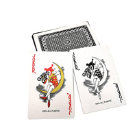 ShanBao Marque Matière Plastique Anime Personnalisé Cartes À Jouer avec Boîte Impression