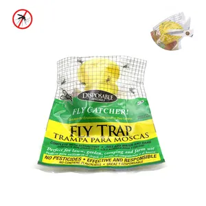 Fly Trap Outdoor Pendurado Descartável mosca fruta armadilha Big Bag Fly Catcher