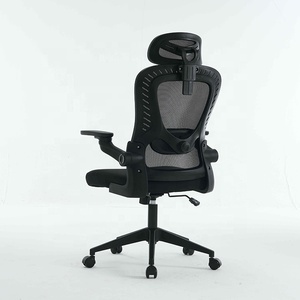 Büyük indirim gemi hazır siyah örgü kumaş plastik çerçeve yüksek geri bilgisayar sandalyesi ergonomik Video oyunu sandalye masası ofis koltuğu - Product Image 5