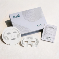 Masque facial hydratant en silicone mat imperméable OEM/ODM pour le visage et les yeux, pack de recharge beauté (6+6 ensembles)