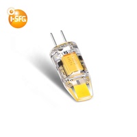 Ampoule LED d'éclairage intérieur G4 Mini 1W 1.2W à condensateur en tantale 12V AC/DC pour usage domestique 2700-6500K avec certification CE RoHS