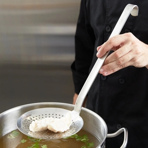 ทัพพีตักช้อนตีไข่อุปกรณ์ครัวสแตนเลสสำหรับเชฟในร้านอาหาร - Product Image 4