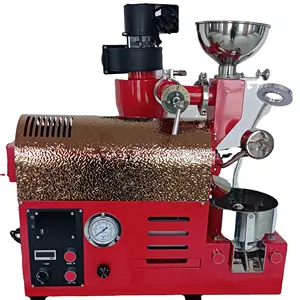 China top coffee roaster / Probat Quality 300g coffee bean roaster machine with manual damper for coffee shop