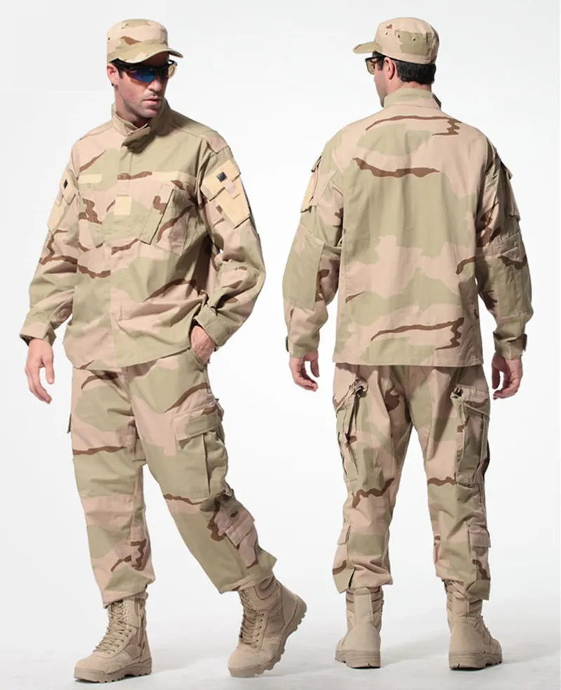 Ropa de combate de camuflaje personalizada, uniforme táctico